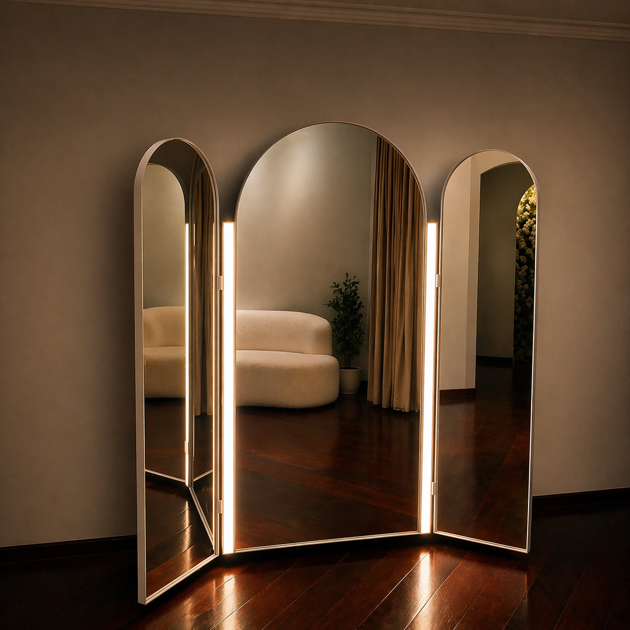 Espelho personalizado elegante